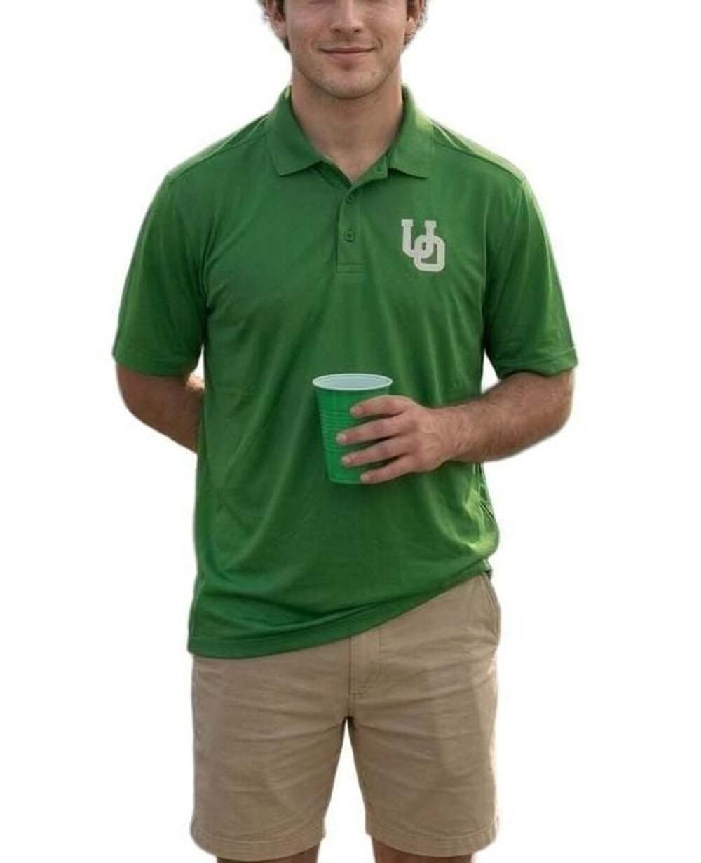Fanatics Oregon Ducks Green Polo Shirt Size L